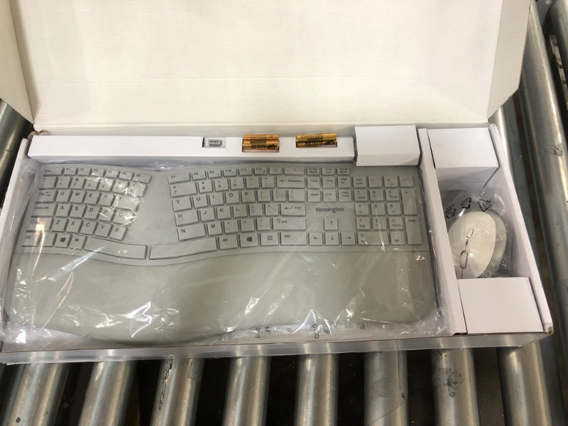 Photo 2 of Kensington Pro Fit Ergonomic Wireless Keyboard and Mouse - Grey (K75407US)