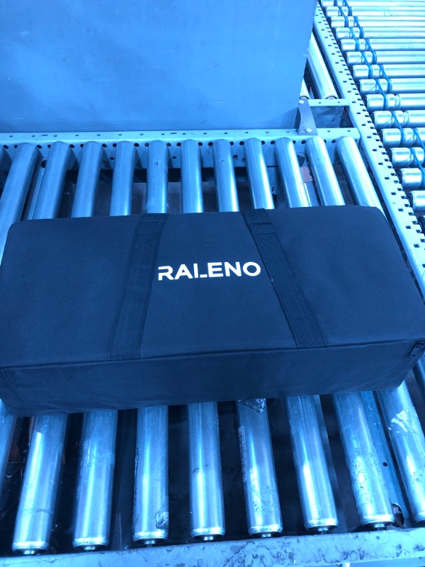 Photo 2 of RALENO 2 Packs LED Video Light and 75inches Stand Lighting Kit Include: 3200K-5600K CRI95+ Built-in Battery with 1 Handbag 2 Light Stands for Gaming,Streaming,Youtube,Web Conference,Studio Photography 192LEDS