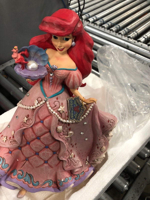 Photo 2 of Enesco Jim Shore Disney Traditions Ariel Deluxe 2nd in Series Figurine 6010100