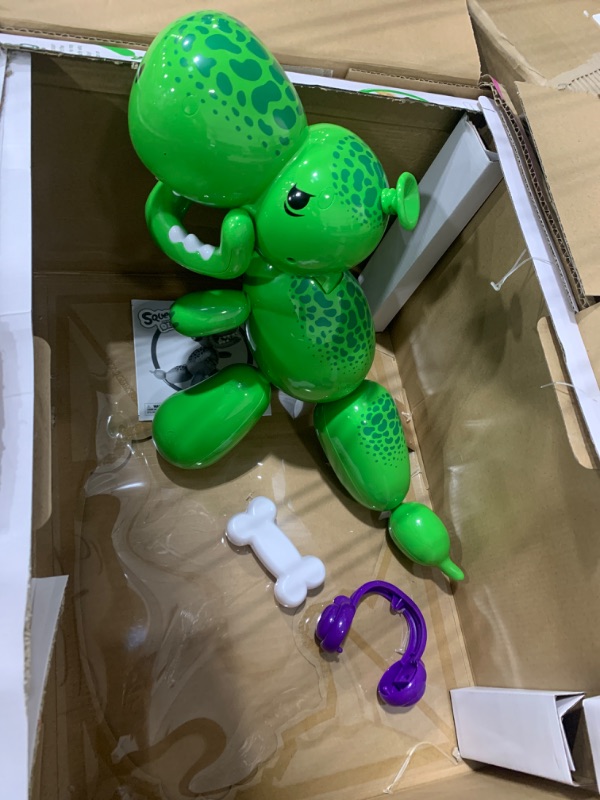 Photo 2 of Used / not in packaging only box *** Squeakee The Balloon Dino | Interactive Dinosaur Pet Toy That Stomps, Roars and Dances. Over 70+ Sounds & Reactions, Multicolor