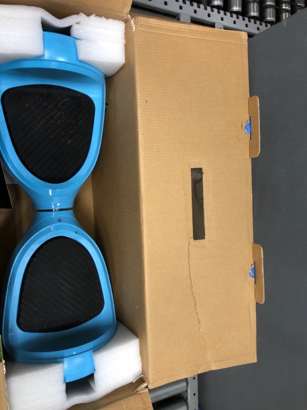 Photo 2 of ***PARTS ONLY*** Hover-1 My First Hoverboard Electric Self-Balancing Hoverboard for Kids with 5 mph Max Speed, Dual 150W Motors, 6.3” Tires, 3 Miles Max Range, and LED Headlights Blue