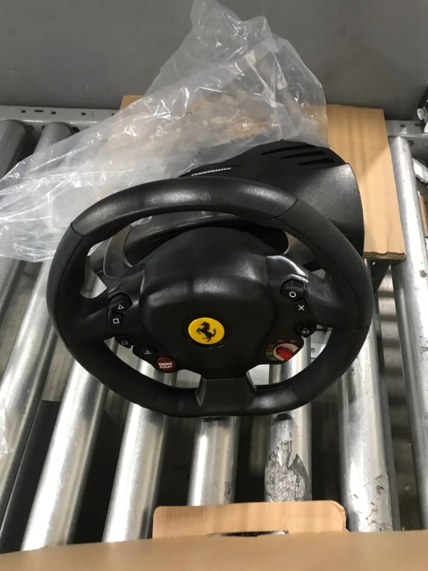 Photo 5 of ***PARTS ONLY*** Thrustmaster T80 Ferrari 488 GTB Edition Racing Wheel PS4