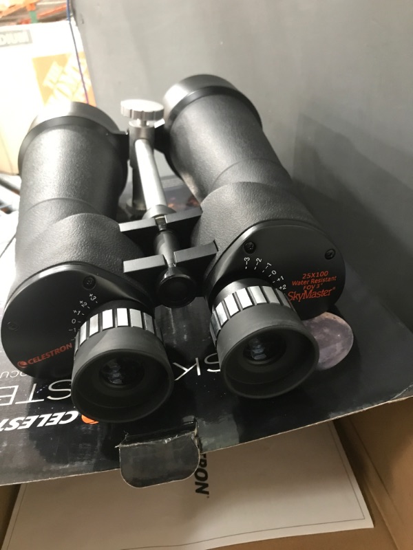 Photo 4 of Celestron SkyMaster 25X100 ASTRO Binoculars with deluxe carrying case with Universal Smartphone Adapter SkyMaster 25x100 Binocular w/ Smartphone Adapter