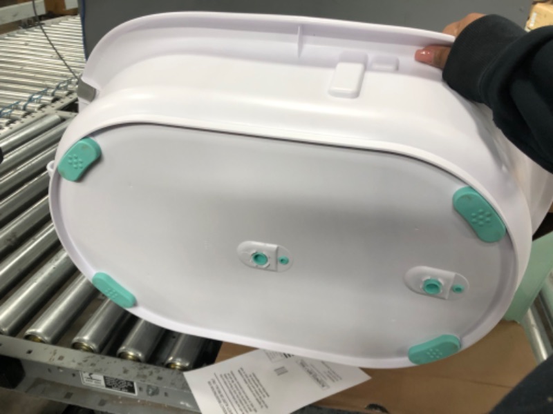 Photo 3 of 4-in-1 Grow-with-Me Bath Tub by Frida Baby Transforms Infant Bathtub to Toddler Bath Seat with Backrest for Assisted Sitting in Tub