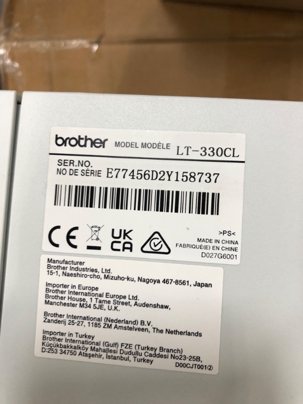 Photo 3 of Brother Printer LT330CL Optional Lower Paper Tray - Retail Packaging