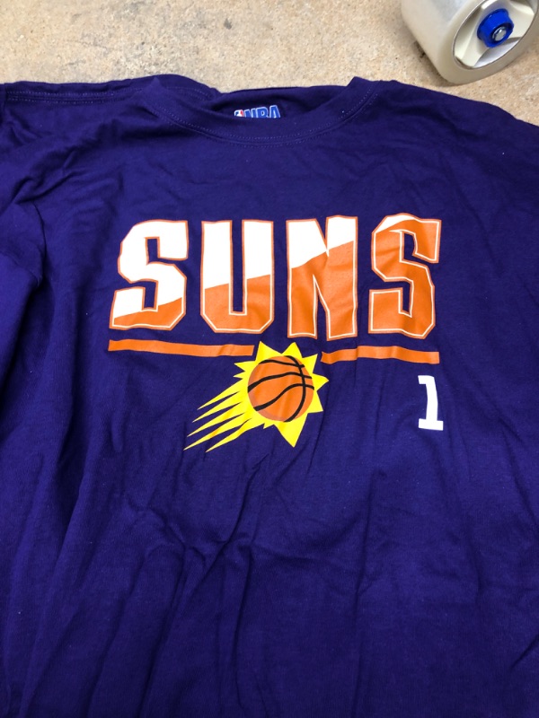 Photo 1 of NBA Phoenix Suns Kevin Booker Tee Shirt XL Pack of 5