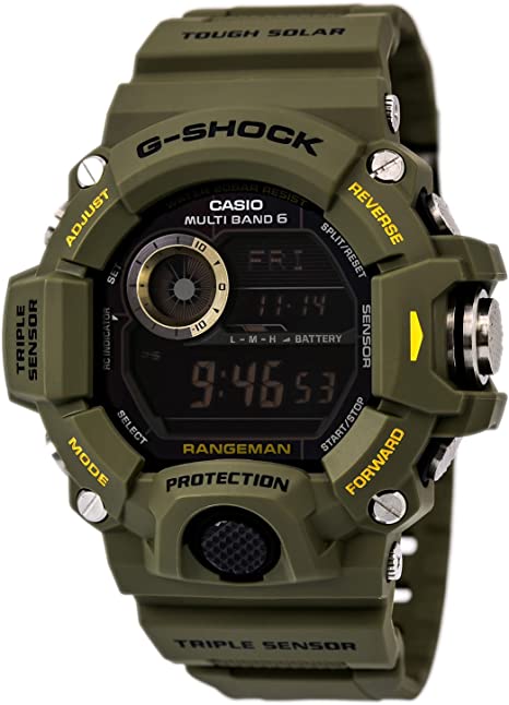 Photo 1 of Casio Rangeman GW9400-3 AS MB6 Twin Sensor Wristwatch