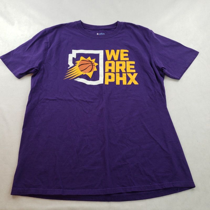 Photo 1 of 5 Pack Bundle Phoenix Suns Arizona NBA Purple Crew Neck T Shirt We Are Phoenix Men L
