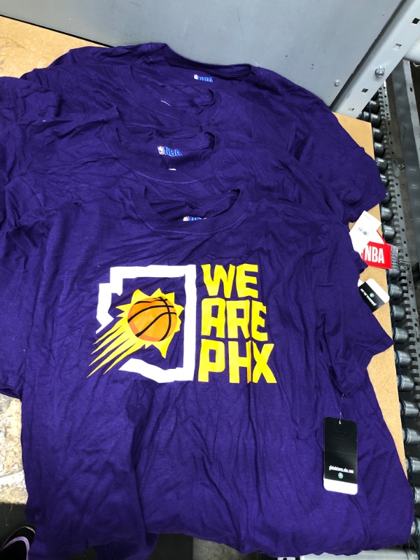 Photo 3 of 5 Pack Bundle Phoenix Suns Arizona NBA Purple Crew Neck T Shirt We Are Phoenix Men L
