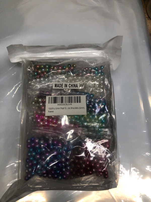 Photo 1 of 1500 PCS 6MM PEARLS