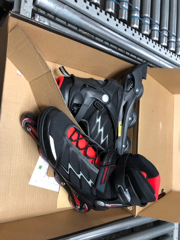 Photo 2 of Bladerunner by Rollerblade Advantage Pro XT Men's Adult Fitness Inline Skate, Black and Red, Inline Skates 13