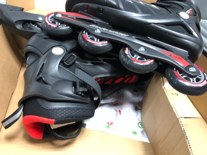 Photo 3 of Bladerunner by Rollerblade Advantage Pro XT Men's Adult Fitness Inline Skate, Black and Red, Inline Skates 13