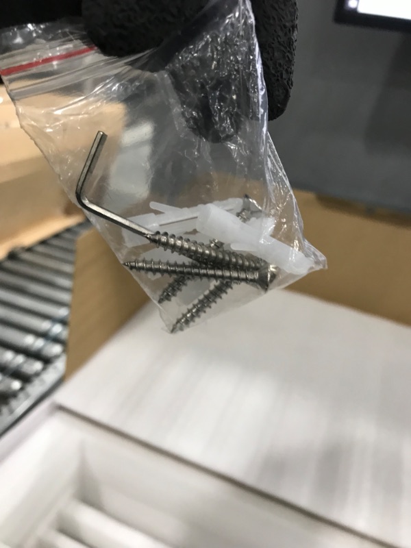 Photo 1 of Enga Shower System with Body Jets, Push Button Diverter 12 Inch LED Rain Shower Head and Handheld with Body Spray, All Functions Can Run At Once, Brushed Nickel 12inch Wall Mounted Brushed Nickel