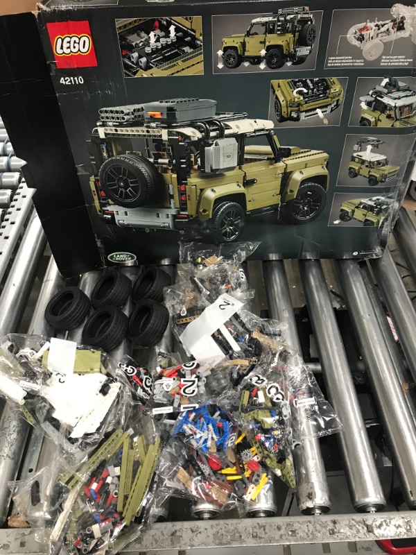 Photo 2 of LEGO Technic Land Rover Defender 42110 Building Kit (2573 Pieces) Frustration-Free Packaging