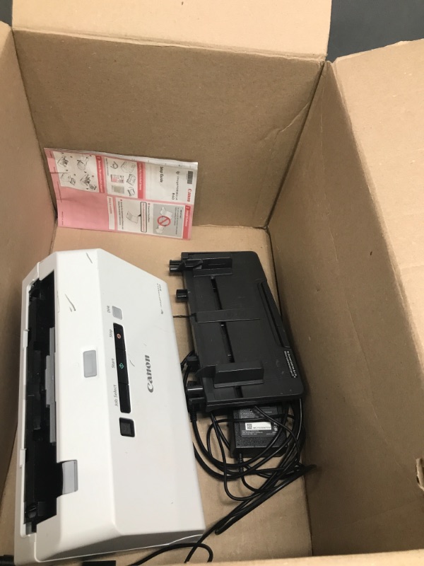 Photo 2 of Canon imageFORMULA R40 Office Document Scanner For PC and Mac, Color Duplex Scanning, Easy Setup For Office Or Home Use, Includes Scanning Software R40 Document Scanner