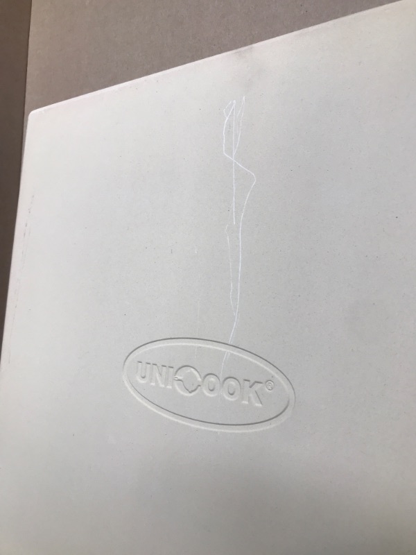 Photo 1 of Unicook Pizza Stone 13 Inch, Square Baking Stone for Bread, Heavy Duty Ceramic Bread Stone, Thermal Shock Resistant Pizza Grilling Stone for Oven and Grill, Making Crispy Pizza, Bread, Cookie and More1019533753
