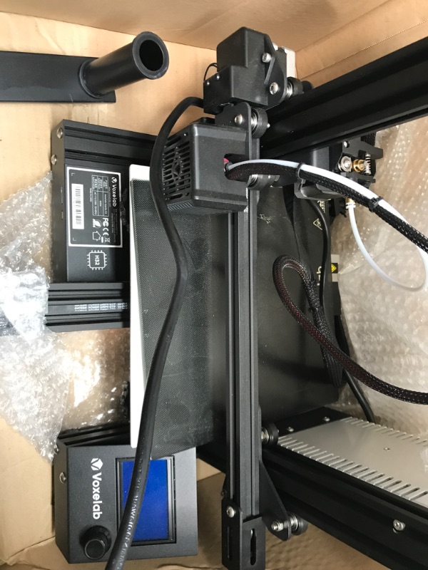 Photo 3 of Non functional *** Voxelab Aquila C2 3D Printer with Improved Alloy Frame Structure,UL Certified Power Supply,Removable Build Surface Plate, Fully Open Source and Resume Printing Function,Printing Size 8.66x8.66x9.84in