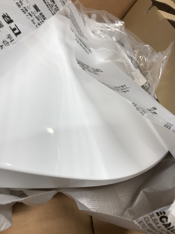 Photo 3 of ALPHA BIDET iX Hybrid Bidet Toilet Seat in Elongated White | Endless Warm Water | Stainless Steel Nozzle | 4 Wash Functions | LED Nightlight | Warm Air Dryer | Wireless Remote | Oscillation and Pulse