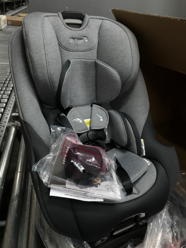 Photo 2 of Baby Jogger City Turn Rotating Convertible Car Seat | Unique Turning Car Seat Rotates for Easy in and Out, Phantom Grey