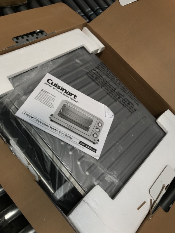 Photo 1 of Cuisinart TOB-7FR Toaster Oven Broiler with Light Certified Renewed Silver TOB-7FR