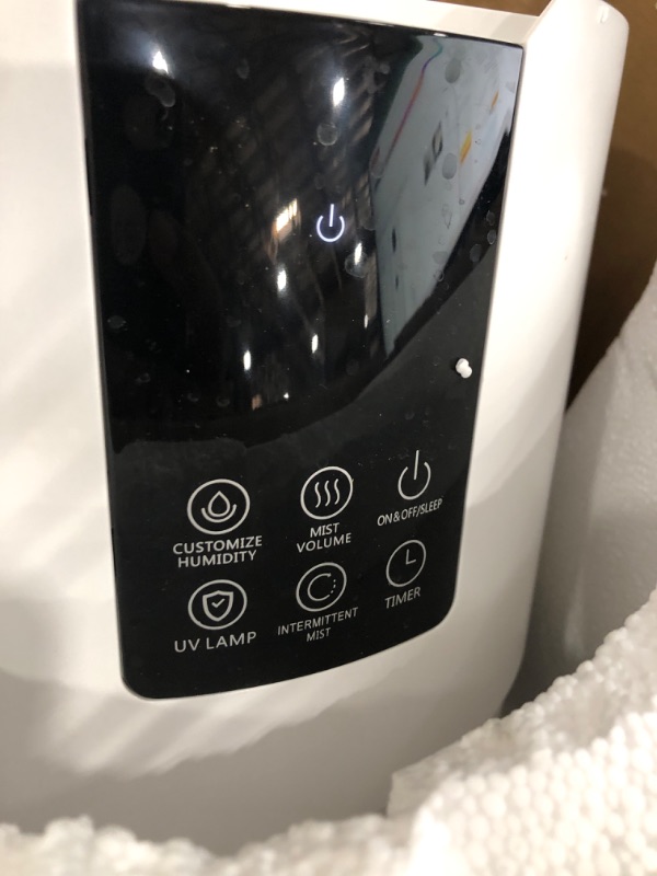 Photo 4 of 17L/4.5Gal Ultra Large Humidifiers for Bedroom 2000 sq ft, Quiet Humidifiers for Large Room, Tower Humidifier with 4 Mist Mode & Extension Tube for Home School Office Commercial Greenhouse Plants