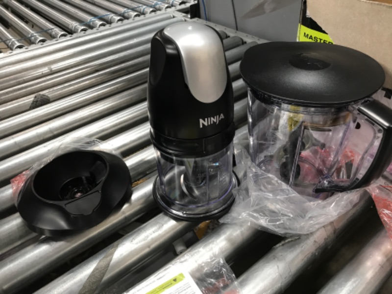 Photo 1 of Ninja QB1004 Blender/Food Processor with 450-Watt Base, 48oz Pitcher, 16oz Chopper Bowl, and 40oz Processor Bowl for Shakes, Smoothies, and Meal Prep