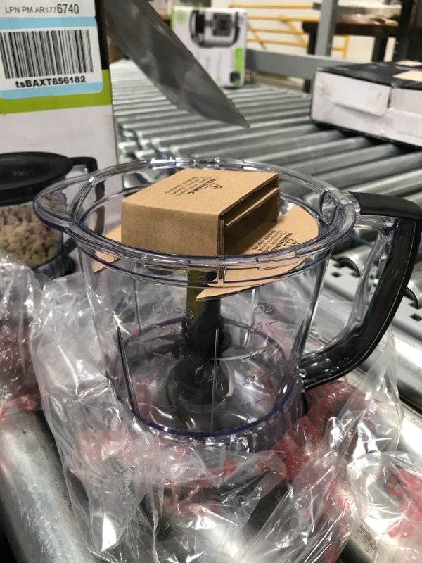 Photo 1 of Ninja QB1004 Blender/Food Processor with 450-Watt Base, 48oz Pitcher, 16oz Chopper Bowl, and 40oz Processor Bowl for Shakes, Smoothies, and Meal Prep