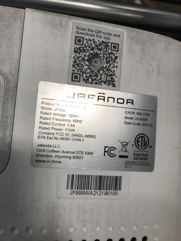 Photo 6 of Jafända Large Home Air Purifiers for 4575 sq ft, with H13 HEPA Air Filters +1.69 lb Activated Carbon, Support APP & Alexa, Large Air Cleaner Remove 99.97% Dust Pollen Smoke Pet Allergies Odors VOCs
