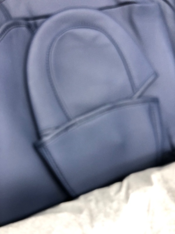 Photo 2 of SuperVibe Auto Full Coverage Faux Leather Custom Car Seat Covers Fit for 2020 2021 Tesla Model Y (Blue & White) Blue & White Model Y