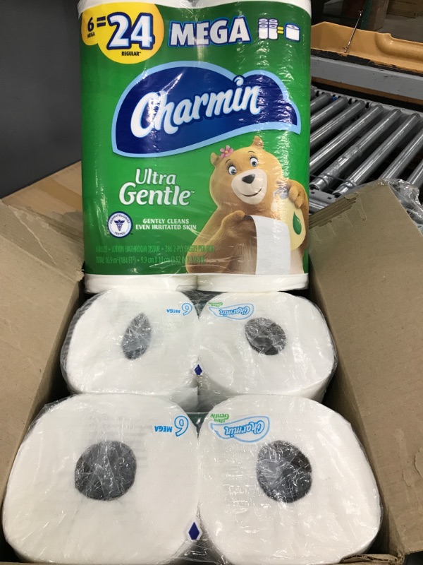 Photo 2 of Charmin Ultra Gentle Toilet Paper, 18 Mega Rolls = 72 Regular Rolls