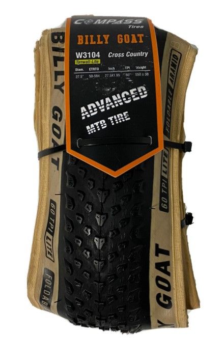 Photo 1 of 27.5" x 1.95" Bike Tire Obor Billy Goat Cross Country Advanced MTB Tire Tread
