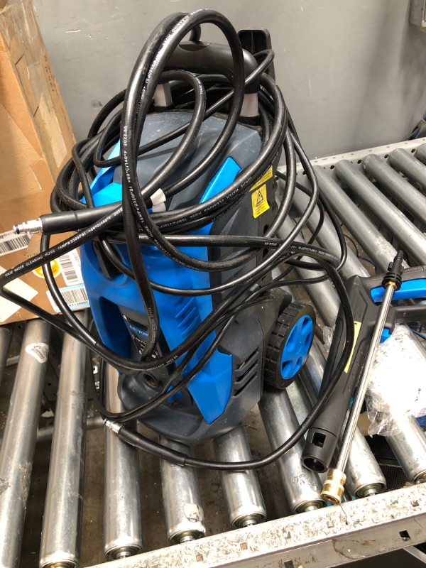Photo 1 of 1250 PSI Electric Pressure Washer, 2.1 GPM 1800W Power Washer Without Hose Reel