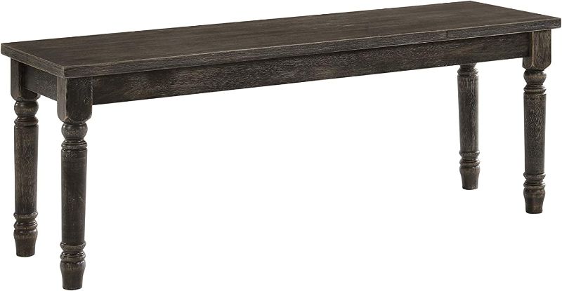 Photo 1 of ACME Claudia II Bench - - Weathered Gray
