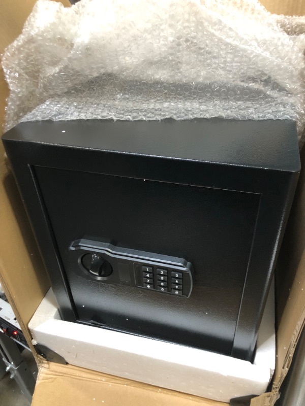 Photo 1 of 1.8 Cubic Fireproof Safe with Waterproof Fireproof Bag, Anti-Theft Home Safe Fireproof Waterproof with Digital Keypad Key, Security Safe Box for Pistol Money Medicine Important Documents