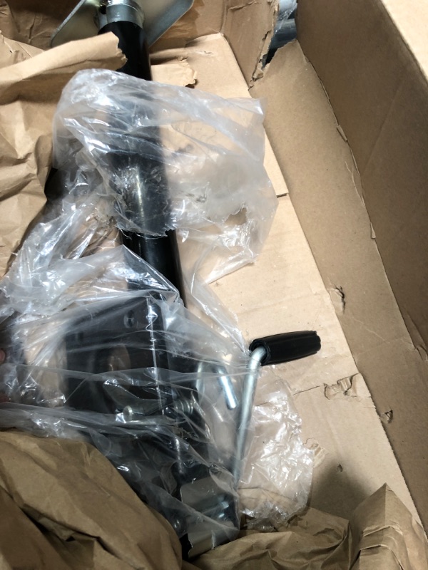 Photo 1 of CURT 28306 Weld-On Bracket-Style Swivel Trailer Jack, 2,000 lbs. 14-1/2 Inches Vertical Travel