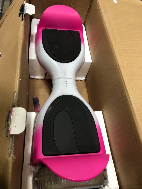 Photo 2 of **SEE NOTES**
Jetson All Terrain Light Up Self Balancing Hoverboard with Anti-Slip Grip Pads, for riders up to 220lbs Pink