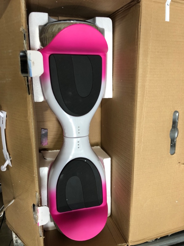 Photo 3 of **SEE NOTES**
Jetson All Terrain Light Up Self Balancing Hoverboard with Anti-Slip Grip Pads, for riders up to 220lbs Pink