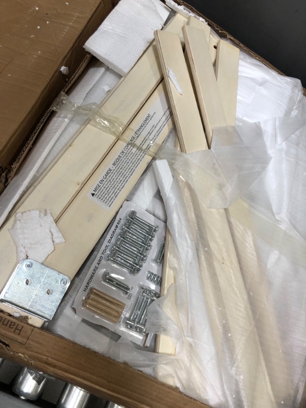 Photo 1 of **box has been opened**
Dream On Me Classic Design Toddler Bed, White
