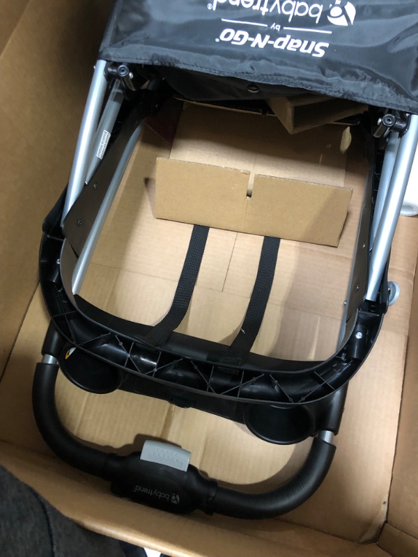 Photo 3 of Baby Trend Snap-N-Go EX Universal Infant Car Seat Carrier Black Snap-N-Go Ex