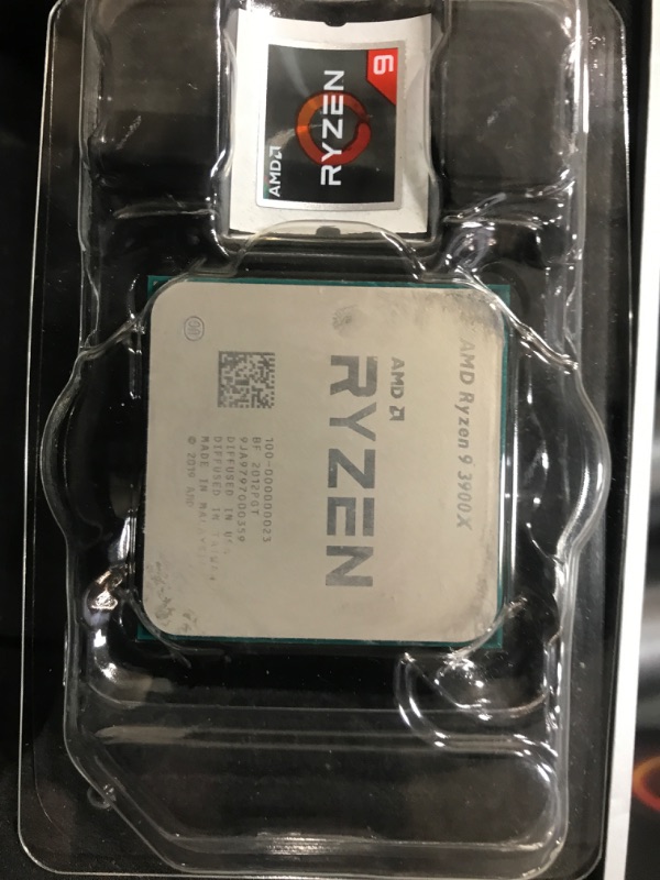 Photo 4 of AMD Ryzen 9 3900X 12-core, 24-thread unlocked desktop processor with Wraith Prism LED Cooler