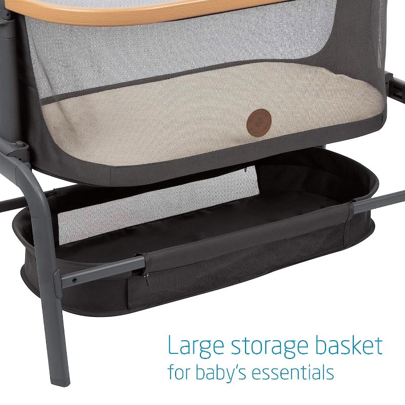 Photo 1 of **Missing parts** Maxi-Cosi Iora Bedside Bassinet, Essential Graphite
