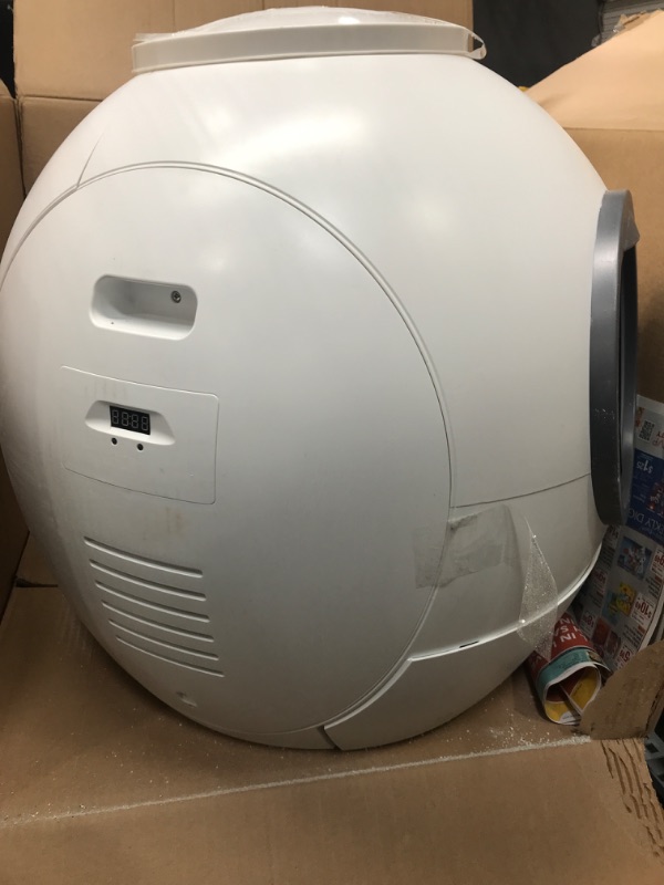 Photo 4 of ** MISSING PARTS** NON FUNCTIONAL** Hillpig Self-Cleaning Cat Litter Box: Extra Large Automatic Cat Litter Box with APP Control & Safe Alert & Smart Health Monitor for Multiple Cats [2023 Newest Version]