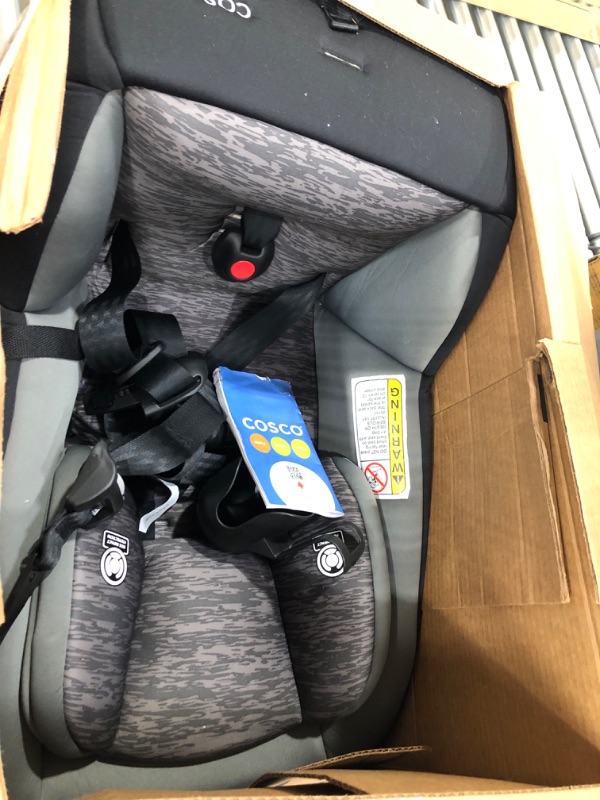 Photo 2 of Cosco Mighty Fit 65 DX Convertible Car Seat (Heather Onyx Gray)