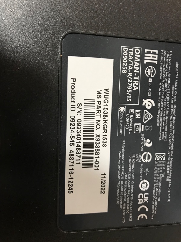 Photo 3 of Microsoft Wireless Comfort Desktop 5050 - Black. Wireless, Ergonomic Keyboard and Mouse Combo. Built-in Palm Rest and Comfort Curve Design. Customizable Windows Shortcut Keys