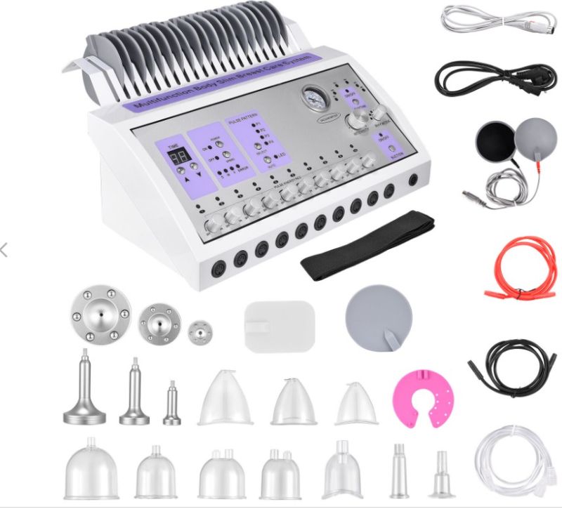 Photo 1 of 4 in1 Microcurrent Body Slimming Breast Enlargement Vacuum Therapy Machine Spa
