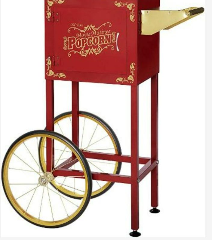 Photo 1 of **** JUST THE RED WAGON** Great Northern Popcorn Red Matinee Movie 8 oz. Ounce Antique Popcorn Cart
