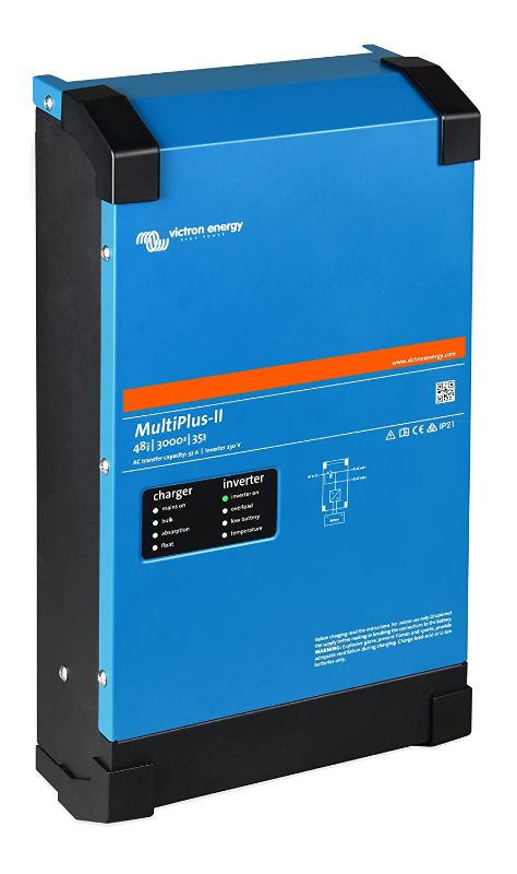 Photo 1 of Victron Energy MultiPlus-II 120V, 3000VA 48-Volt Pure Sine Wave Inverter and 35 amp Battery Charger
