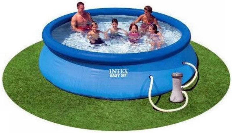 Photo 1 of *SIMILAR TO STOCK PHOTO*- INTEX 26701EH 10ft x 30in Prism Frame Pool with Cartridge Filter Pump 10ft x 30in / Round with Cartridge Filter Pump Frame Pool