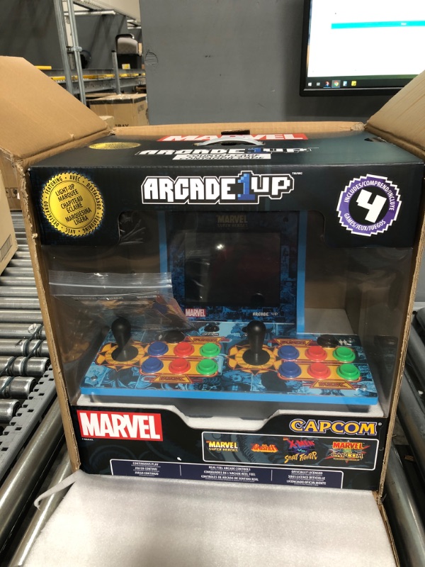 Photo 2 of Arcade 1Up Arcade1Up Marvel Super Heroes 2 Player Countercade - Electronic Games;