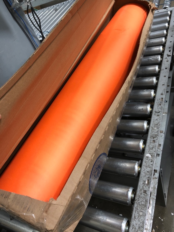 Photo 1 of Pacon Rainbow Lightweight Duo-Finish Kraft Paper Roll, 3-Feet by 1000-Feet, Orange (63100)